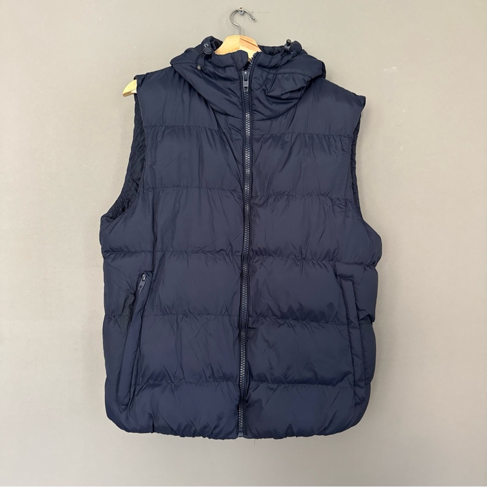 French Connection Black Quilted Vest